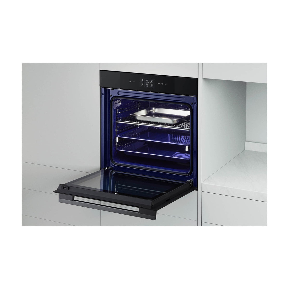 Horno de vapor LG WSED7667M de 76 l con Wi-Fi ThinQ