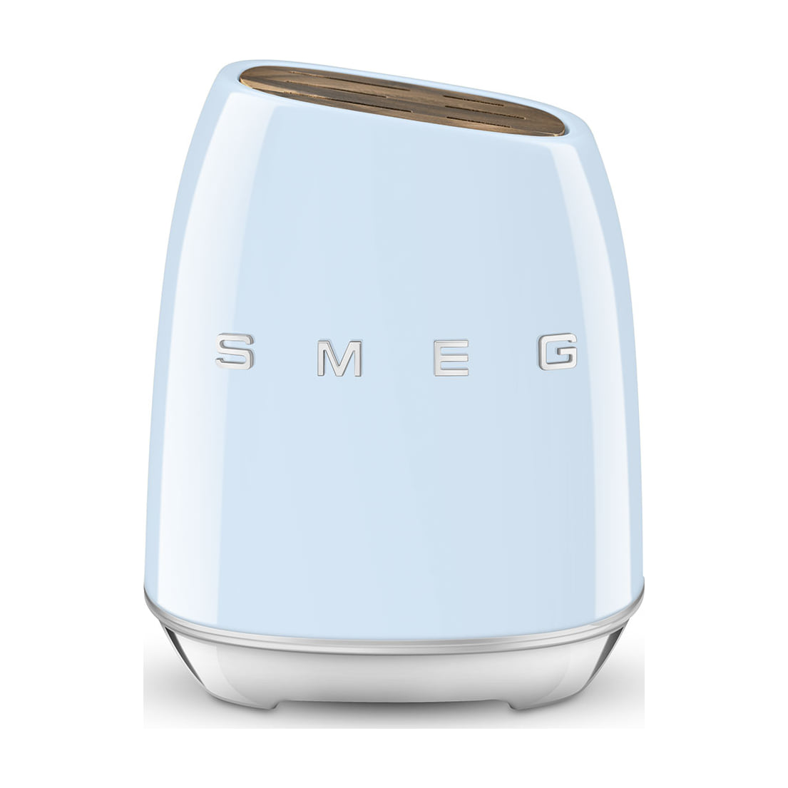 Bloque de cuchillos Smeg KBSF02PB con 6 cuchillos, azul pastel