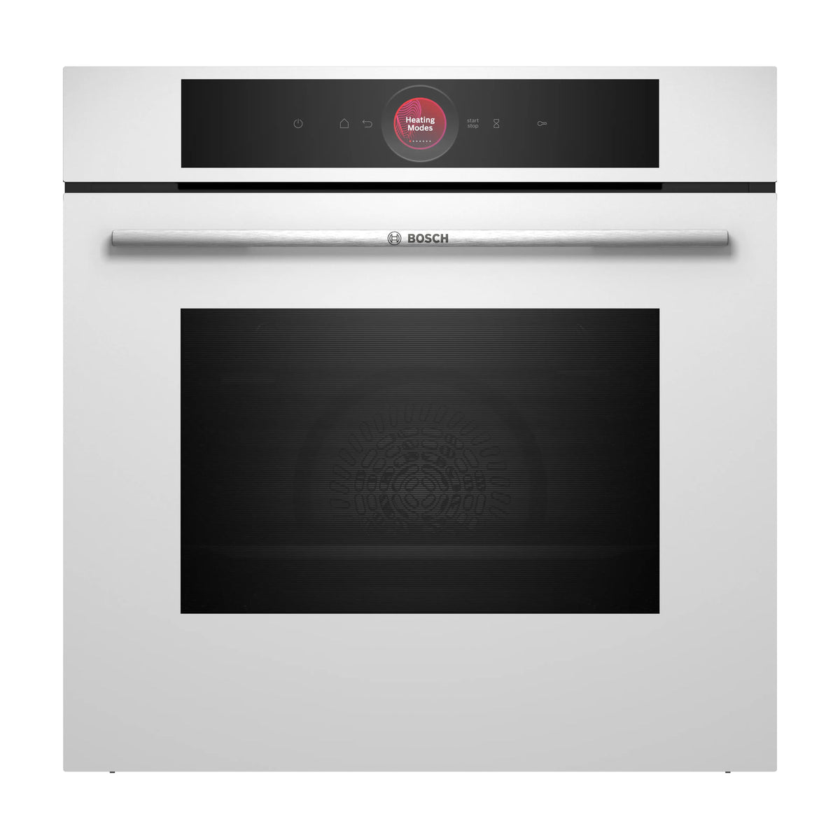 Horno multifunción Bosch HBG7741W1 de 71 litros, pirolítico y blanco