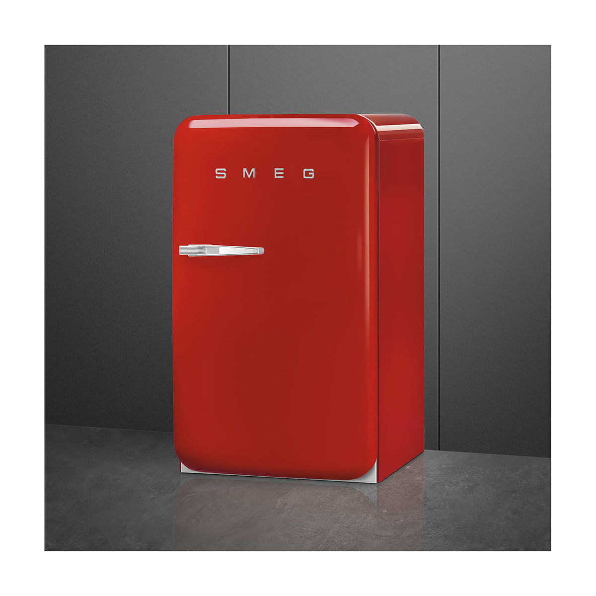 Frigorífico de una puerta Smeg FAB10RRD6, 122 l, rojo