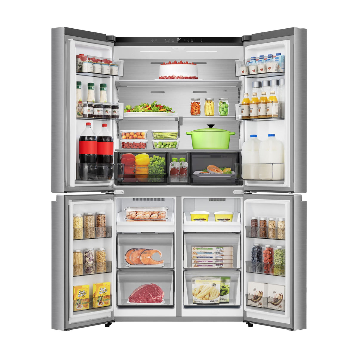 Frigorífico americano Hisense RQ5P640SSSD de 647 l, Total No Frost