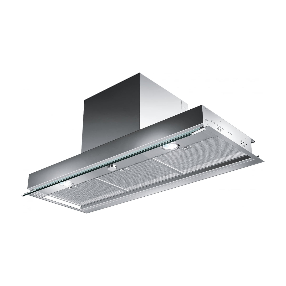 Campana integrable Mepamsa Discret 90 Inox, 90 cm y 360 m³/h