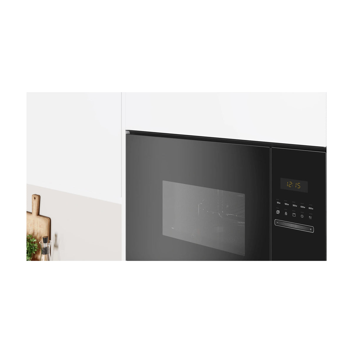 Microondas integrable Balay 3CG5172N2 con grill, 20 l y cristal negro