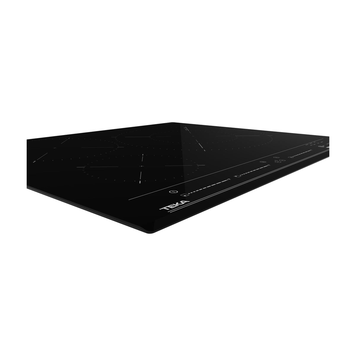 Placa de inducción Teka MestrePaeller IZC 63320 MPS BK, 3 zonas y zona XL de 32 cm