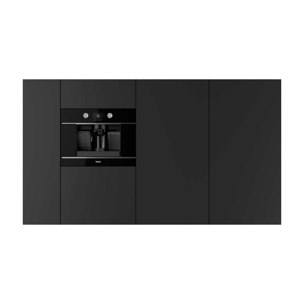 Cafetera integrable Teka CLC 8350 MC BK E01 multicápsula, 19 bar