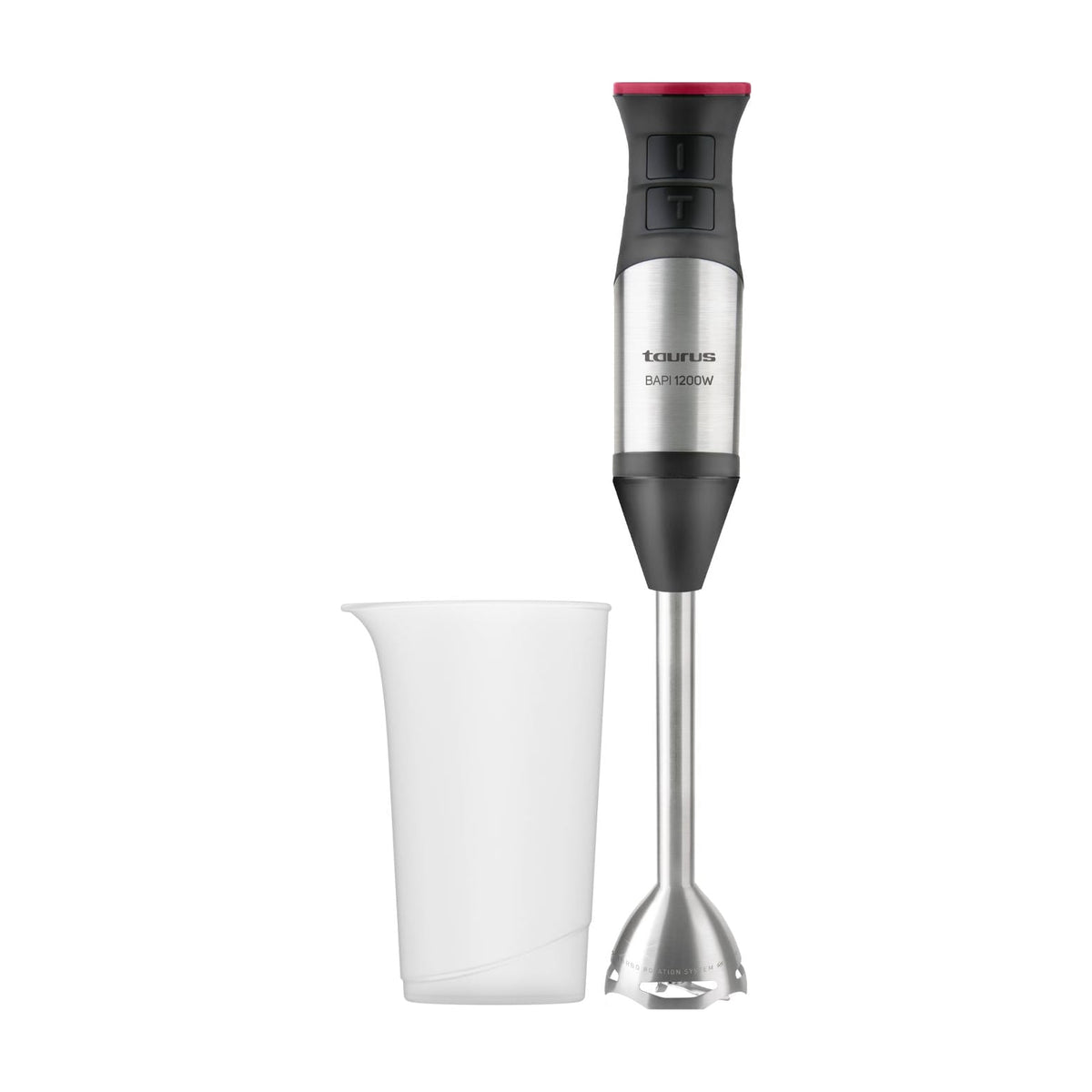 Batidora de mano Taurus Bapi 1200 Inox, 1200 W y 20 velocidades