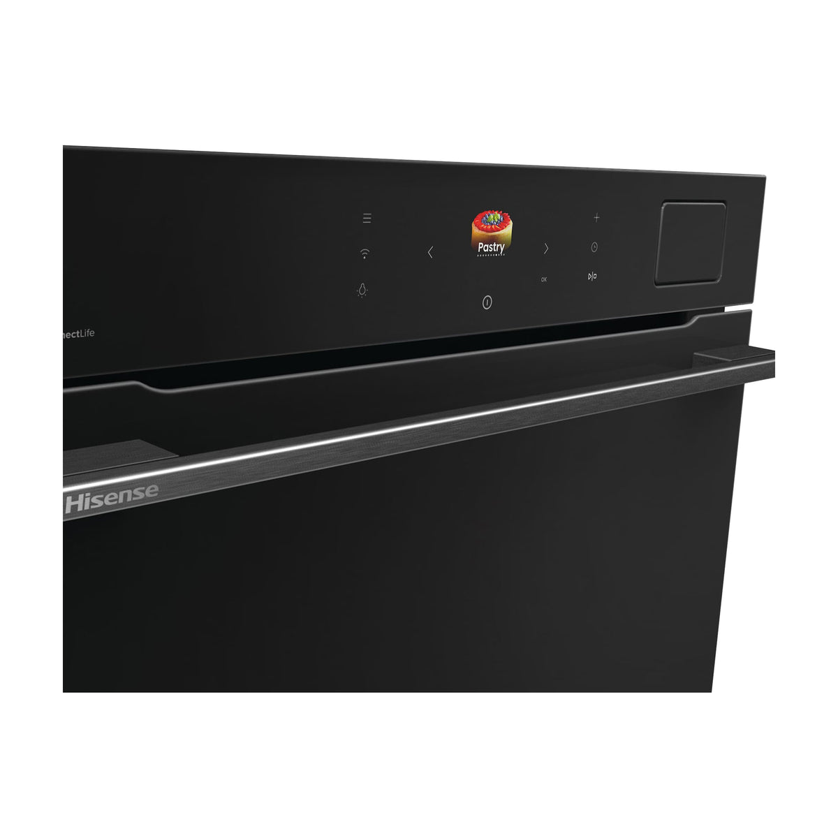 Horno Hisense BAS614A8B de 77 l con vapor y Wi-Fi