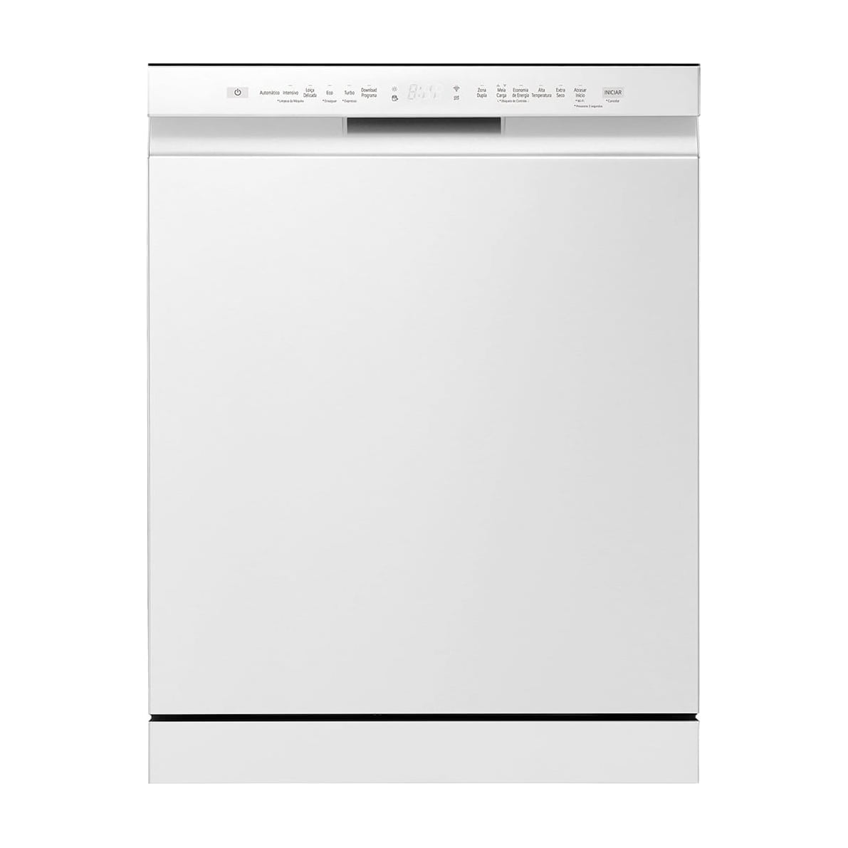 Lavavajillas LG DF355FW de libre instalación, 14 cubiertos, blanco
