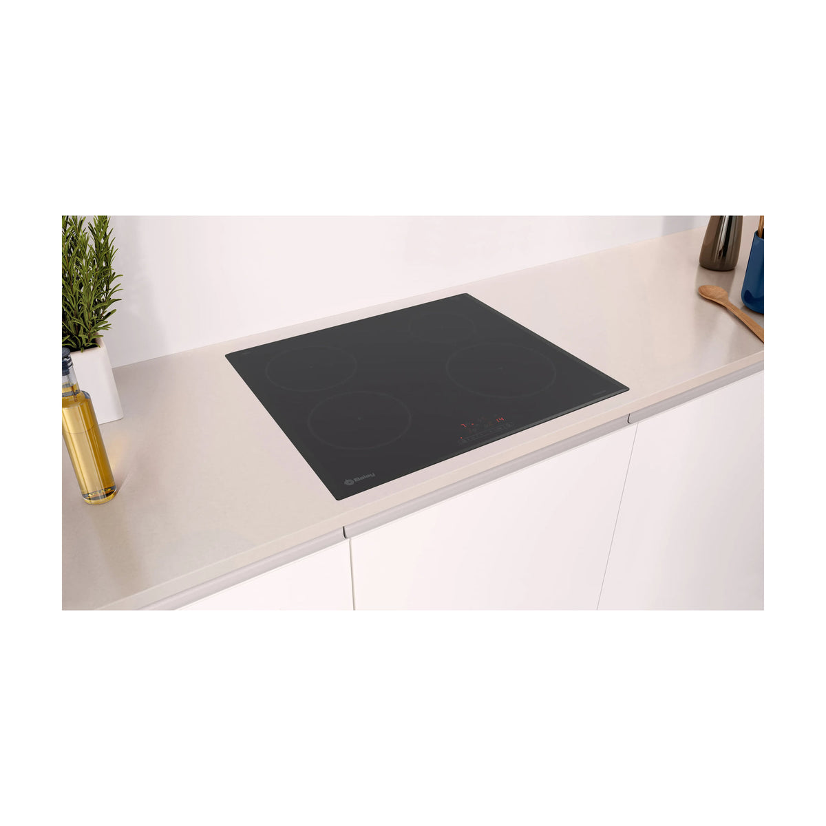 Placa de inducción Balay 3EB961LR de 60 cm con 4 zonas y acabado biselado