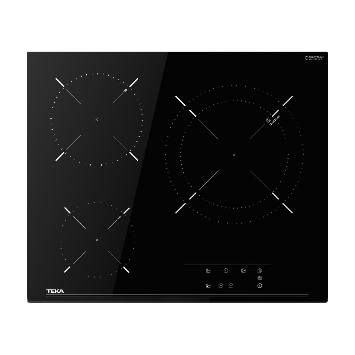 Placa vitrocerámica Teka TZ PRO 6315 de 60 cm y 3 zonas