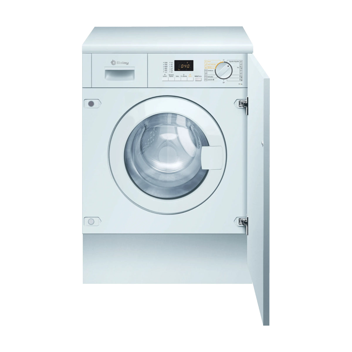 Lavasecadora integrable Balay 3TW773B, 7/4 kg, 1200 rpm