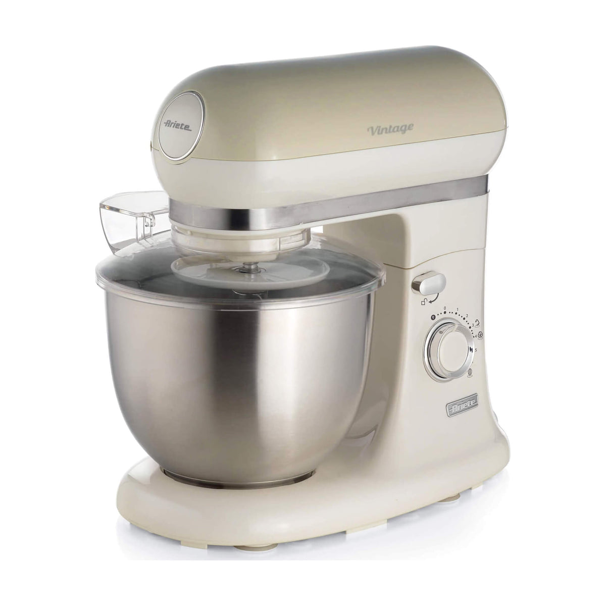 Robot amasador Ariete Vintage 1588/03 de 1200 W y bol de 5,5 l
