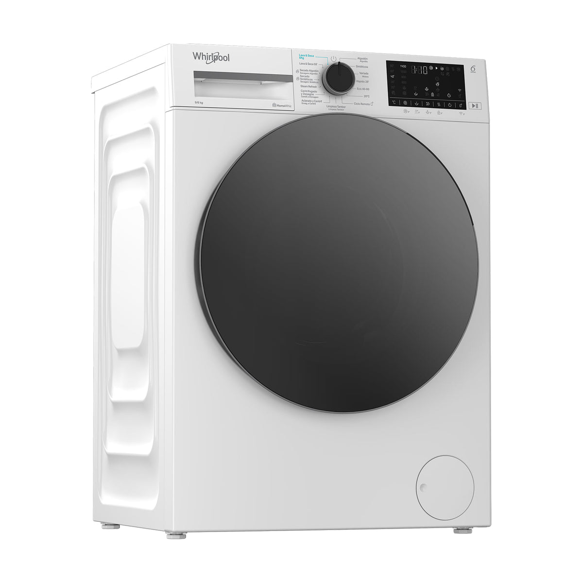 Lavasecadora Whirlpool WAD 9636W SPT, 9/6 kg y 1400 rpm