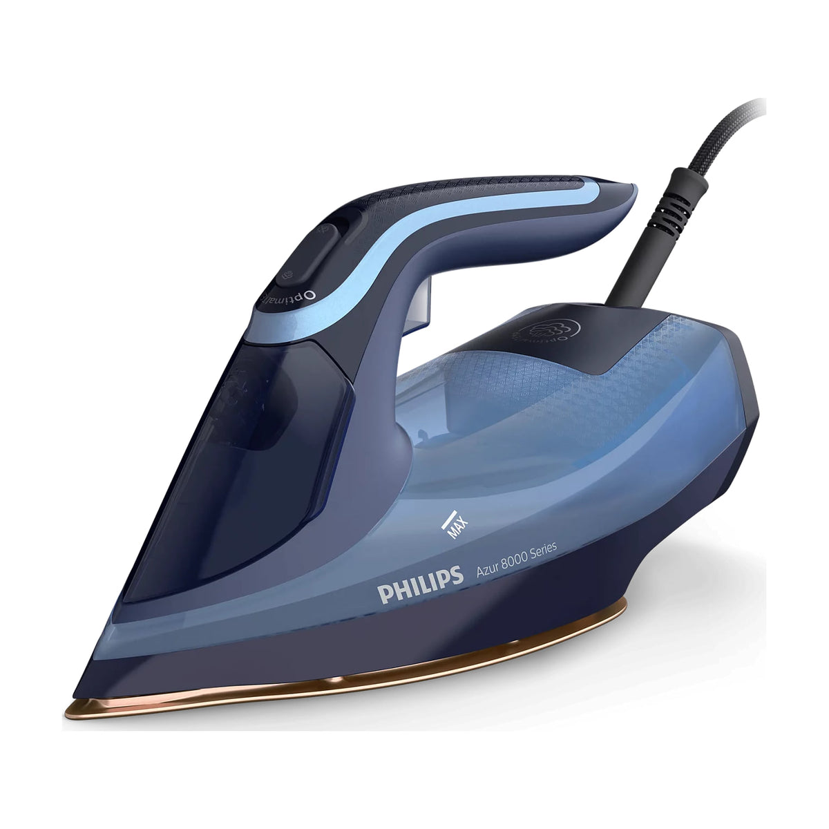 Plancha de vapor Philips Azur 8000 Series DST8020/20, 3000 W y 55 g/min