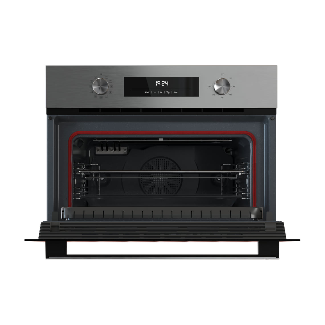Horno compacto con microondas Teka NEO HSC 6440 C, 40 l, HydroClean