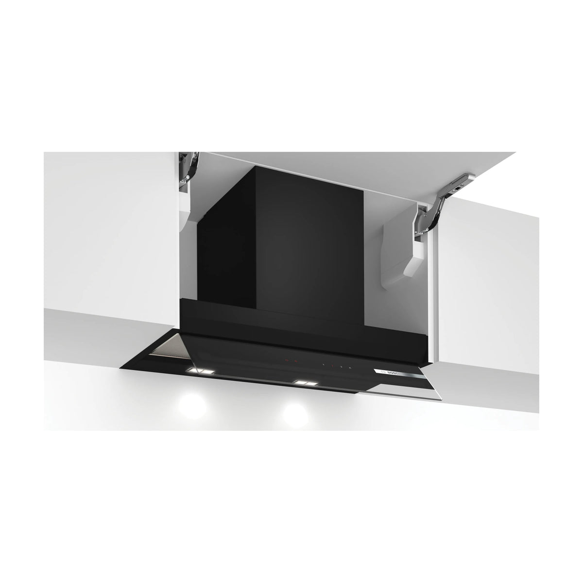 Campana integrable Bosch DBB67AM60 de 60 cm, cristal negro