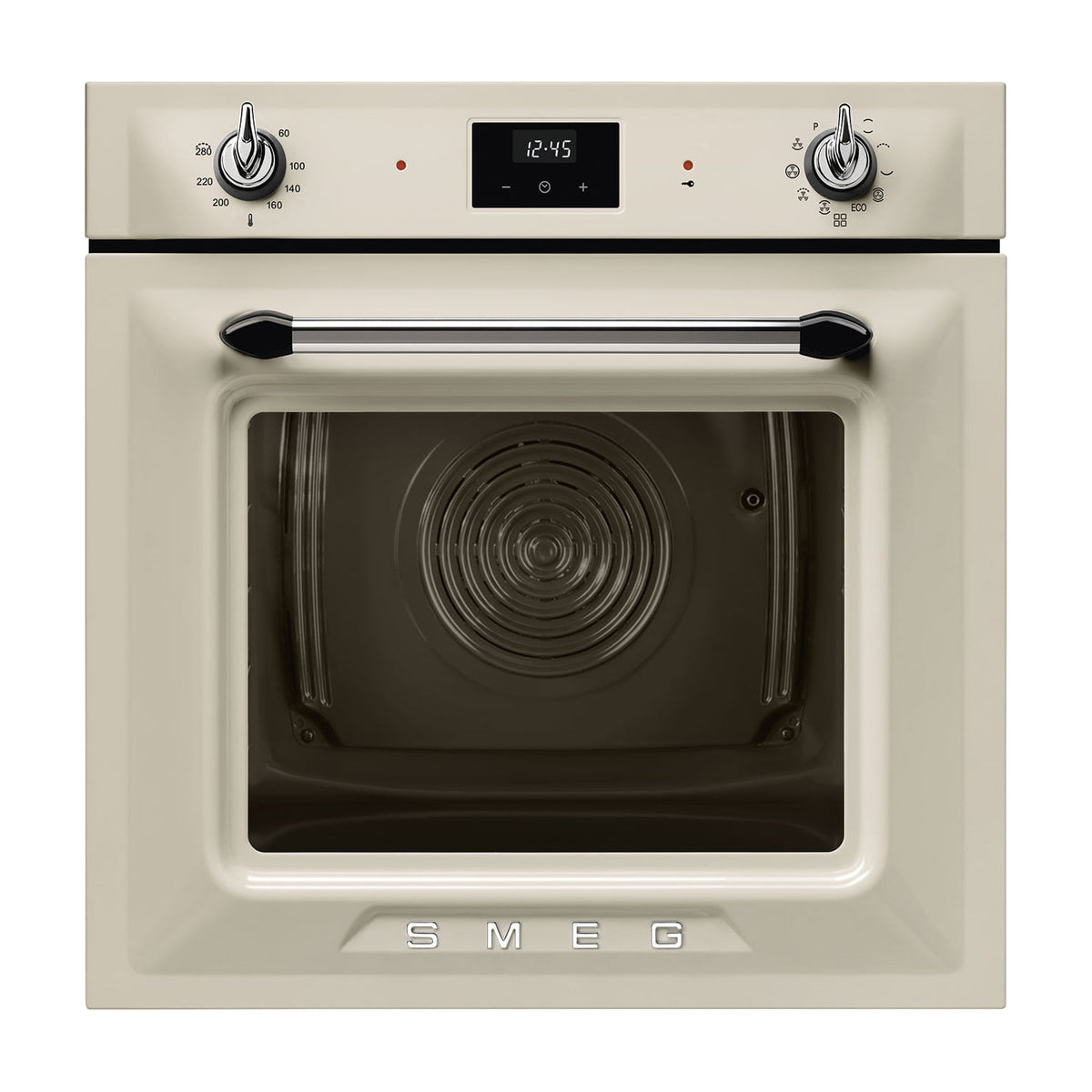 Horno multifunción Smeg SOP6900TP pirolítico, 68 l, crema