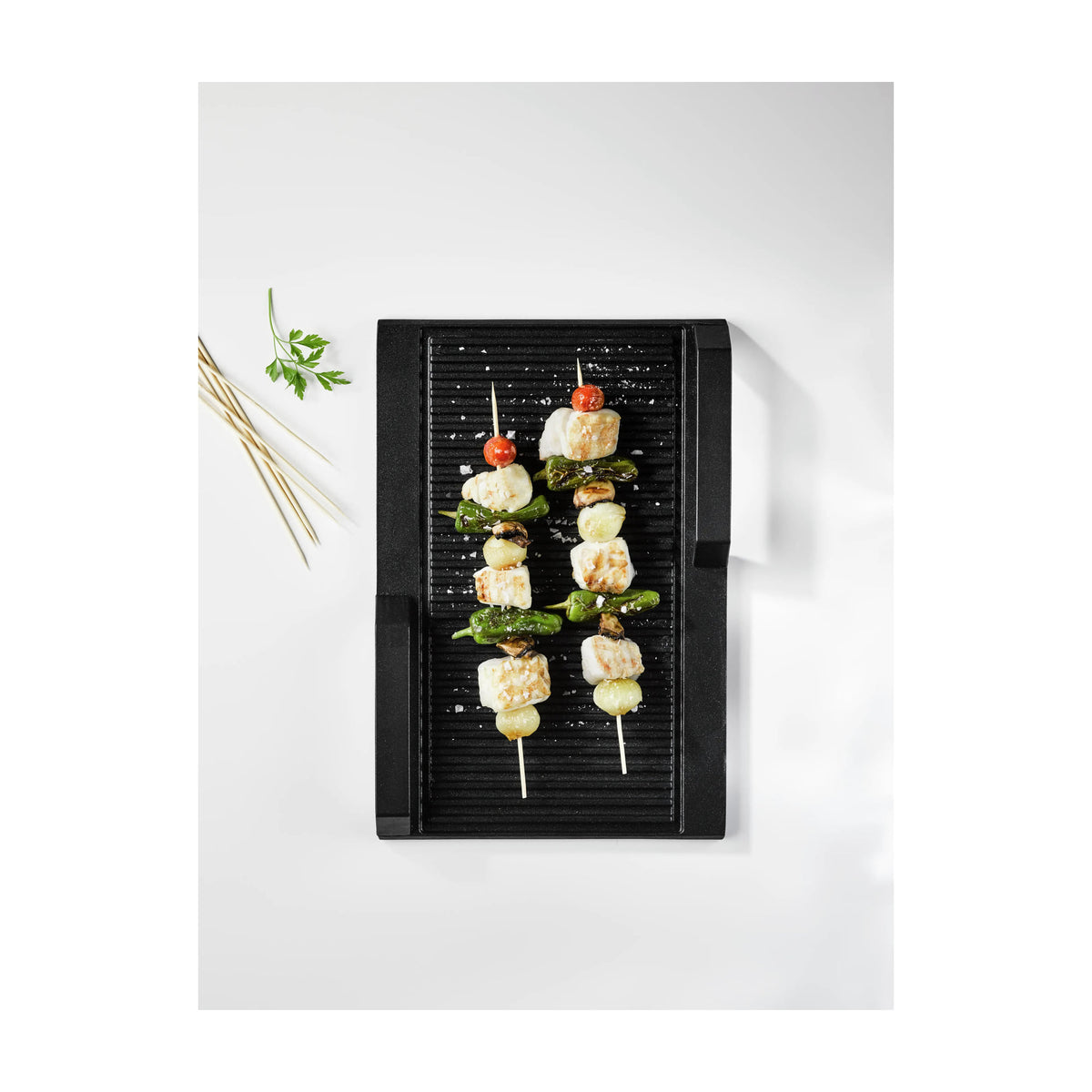 Plancha grill Balay 3AB39522 de aluminio fundido para Flex Inducción