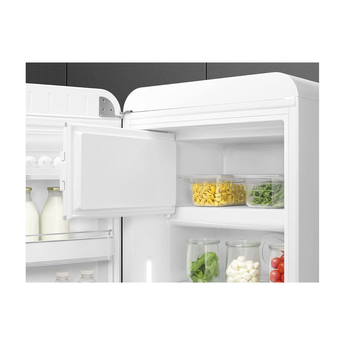 Frigorífico de una puerta Smeg FAB28LWH6, 270 l, blanco