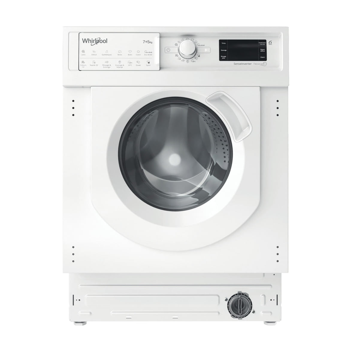 Lavasecadora integrable Whirlpool BI WDWG 751482 EU N, 7/5 kg y 1400 rpm
