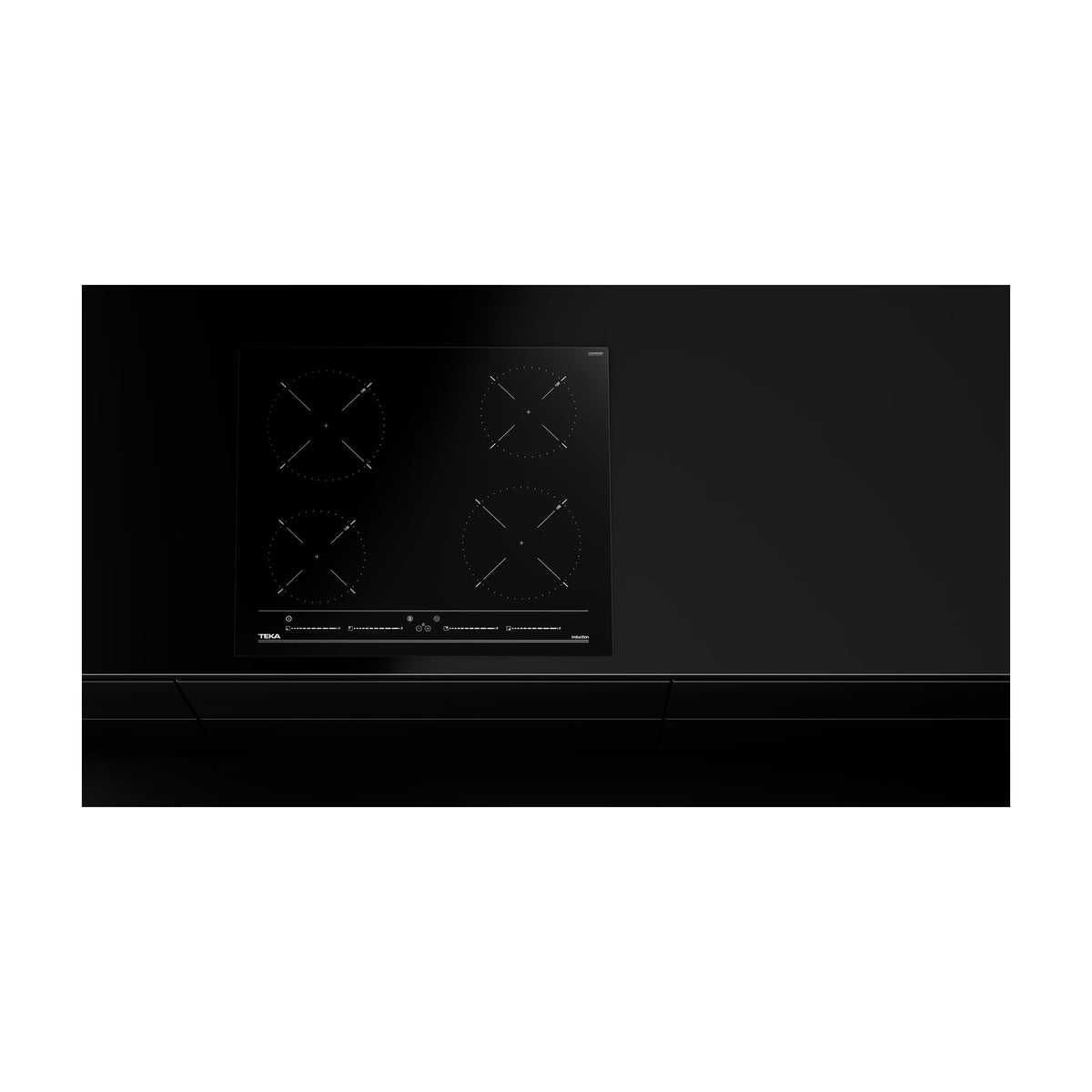 Placa de inducción Teka IBC 64010 MSS de 60 cm con 4 zonas y Multislider