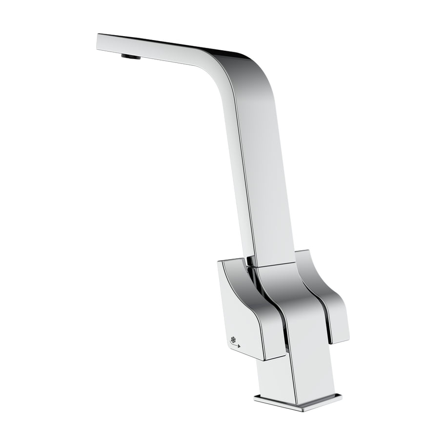 Grifo de cocina Teka ICT 915 bimando, caño alto giratorio y acabado cromado