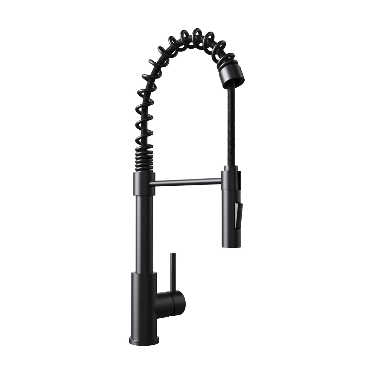 Grifo de cocina Teka UNI 9912 monomando negro con ducha extraíble