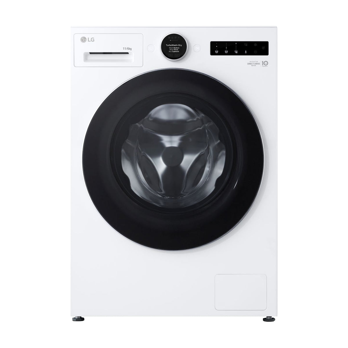 Lavasecadora LG WHX9096TLC de 9/6 kg con bomba de calor Dual Inverter