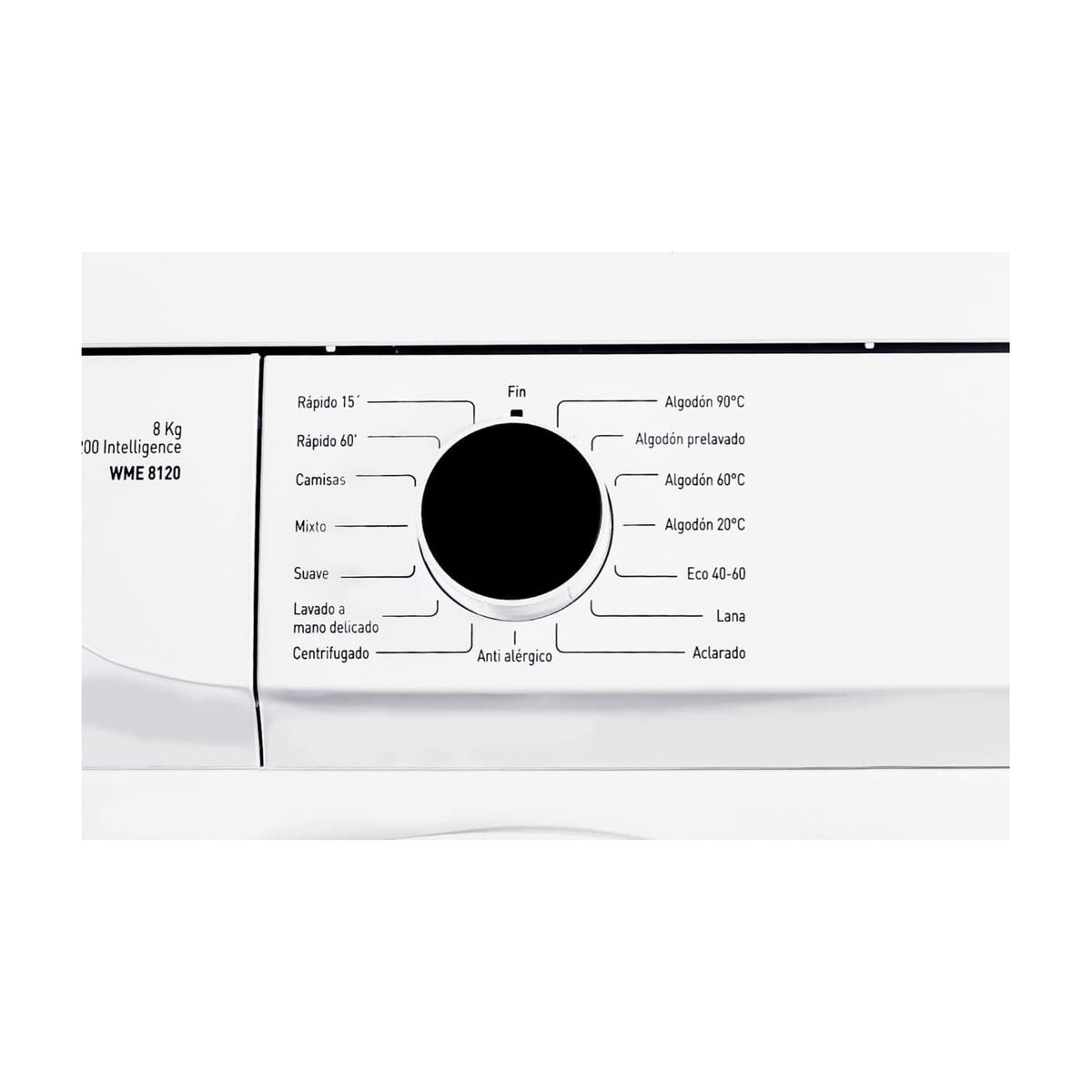 Lavadora Exquisit WME 8120 Intelligence de 8 kg y 1200 rpm