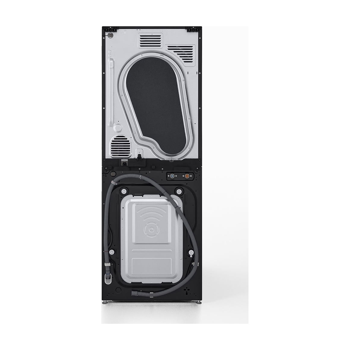 Torre de lavado y secado LG WT1210BBF, 12/10 kg y 1400 rpm