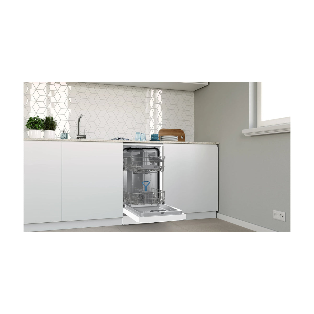 Lavavajillas Balay 3VN4031BA de 45 cm, 10 cubiertos, blanco