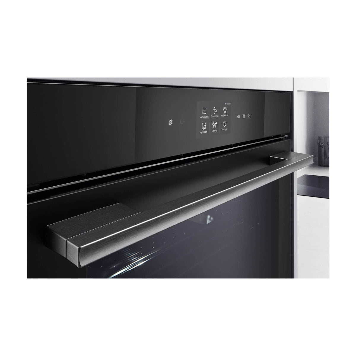 Horno de vapor LG WSED7667M de 76 l con Wi-Fi ThinQ