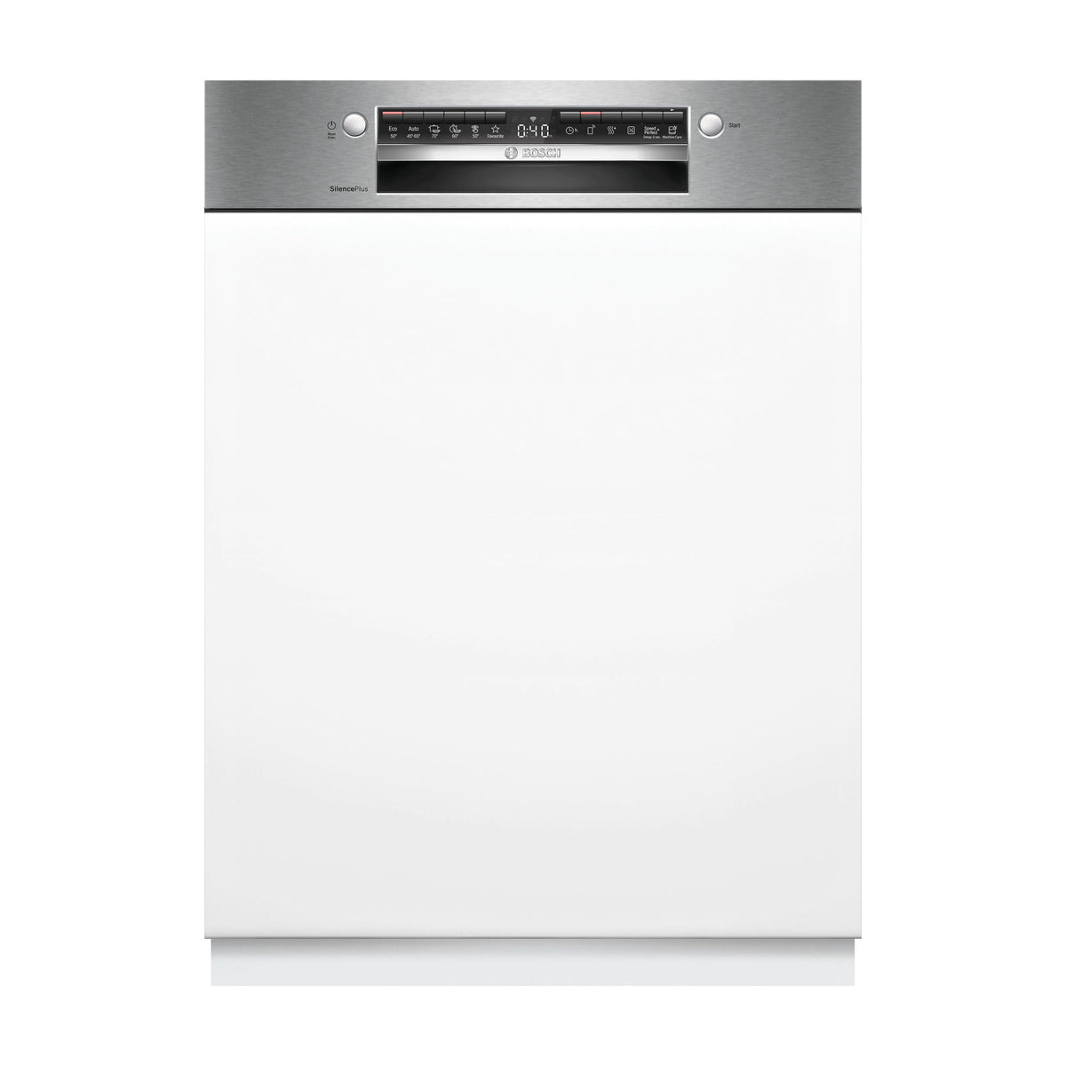 Lavavajillas semiintegrable Bosch SMI4ECS28E, 14 cubiertos, clase A