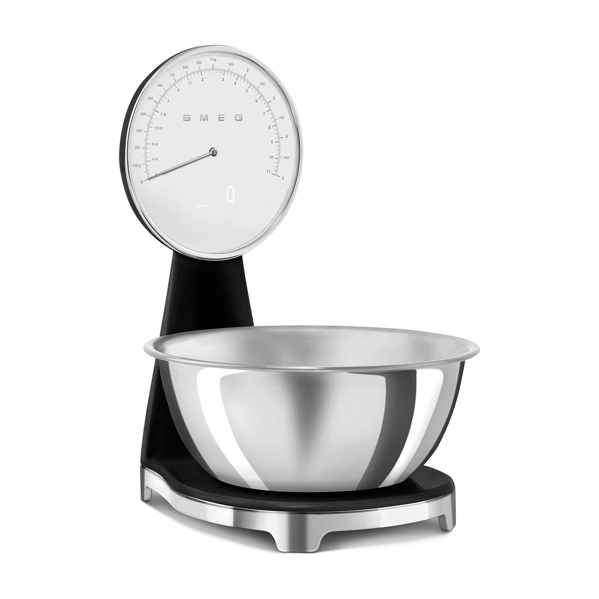 Báscula de cocina Smeg KSF01BLWW, 5 kg y batería recargable