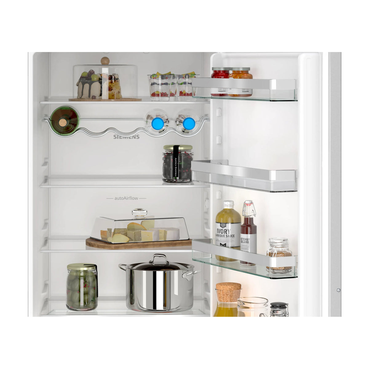 Frigorífico combi integrable Siemens KI96NVFD0, No Frost, 290 l