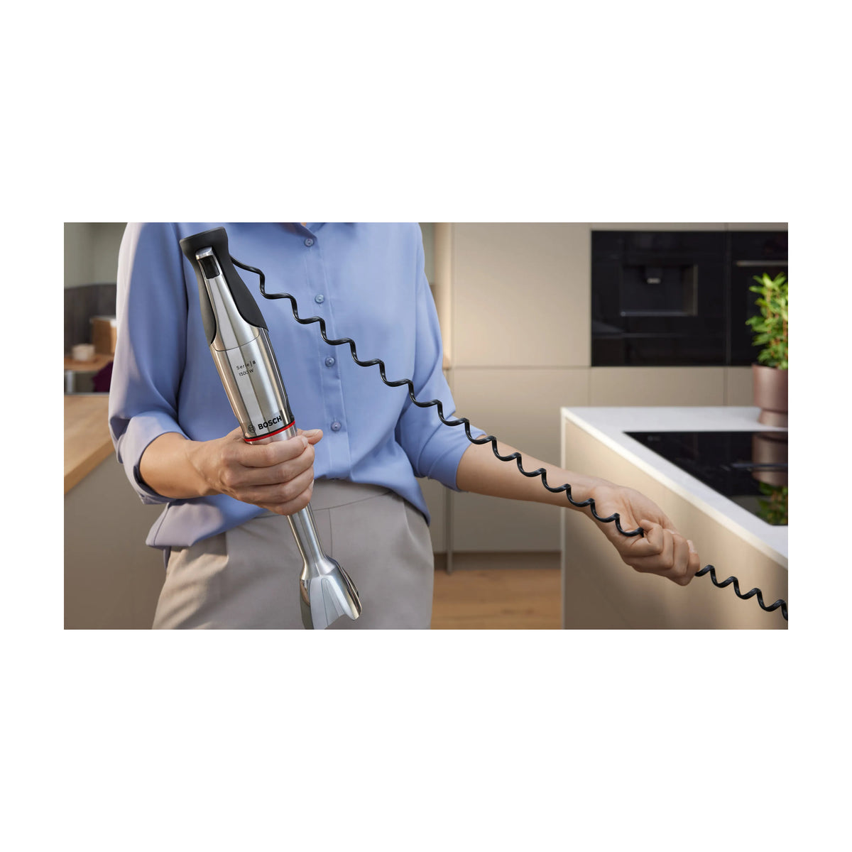 Batidora de mano Bosch MSM8M934 ErgoMaster, 1500 W y 6 cuchillas