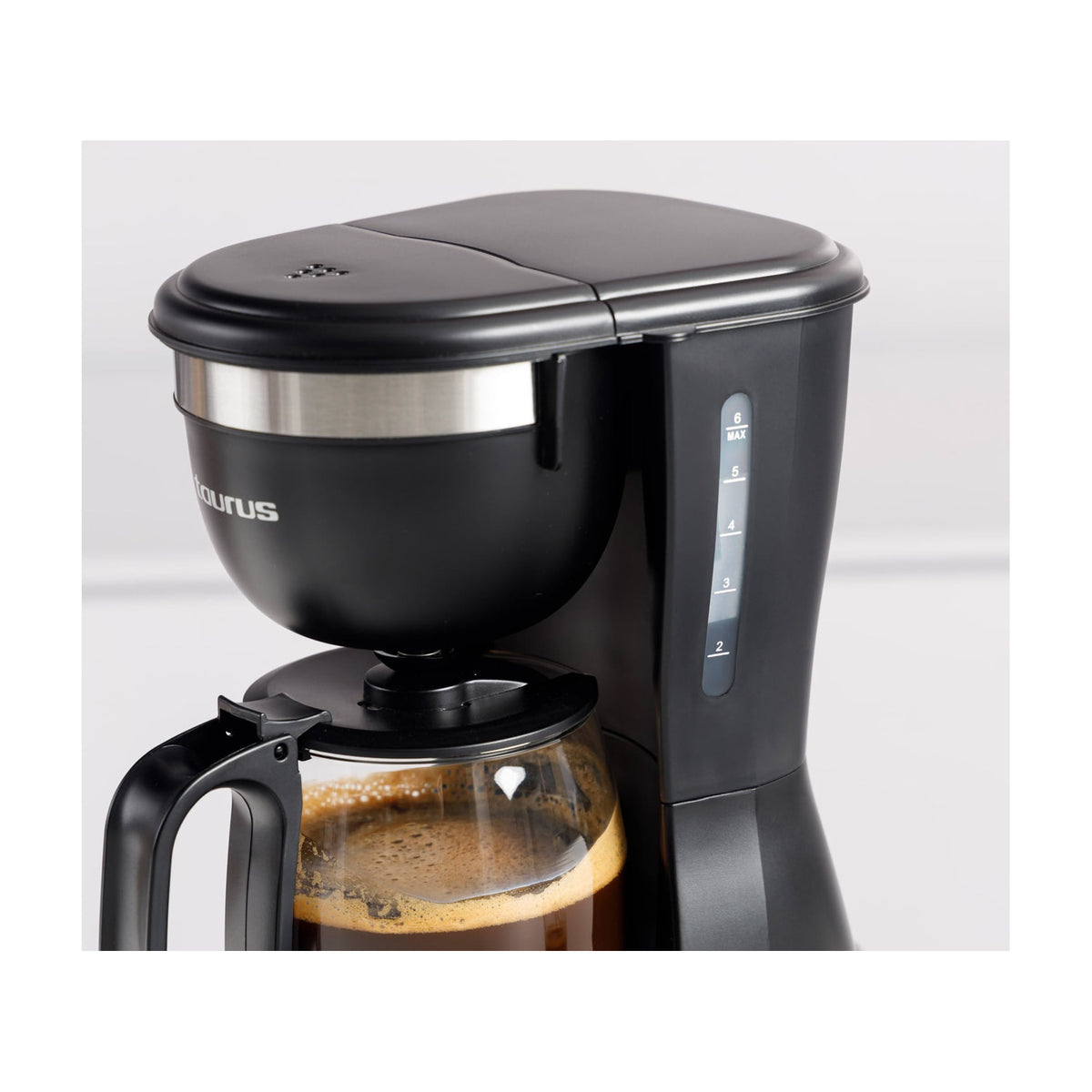 Cafetera de goteo Taurus Verona 6, 6 tazas y 600 W