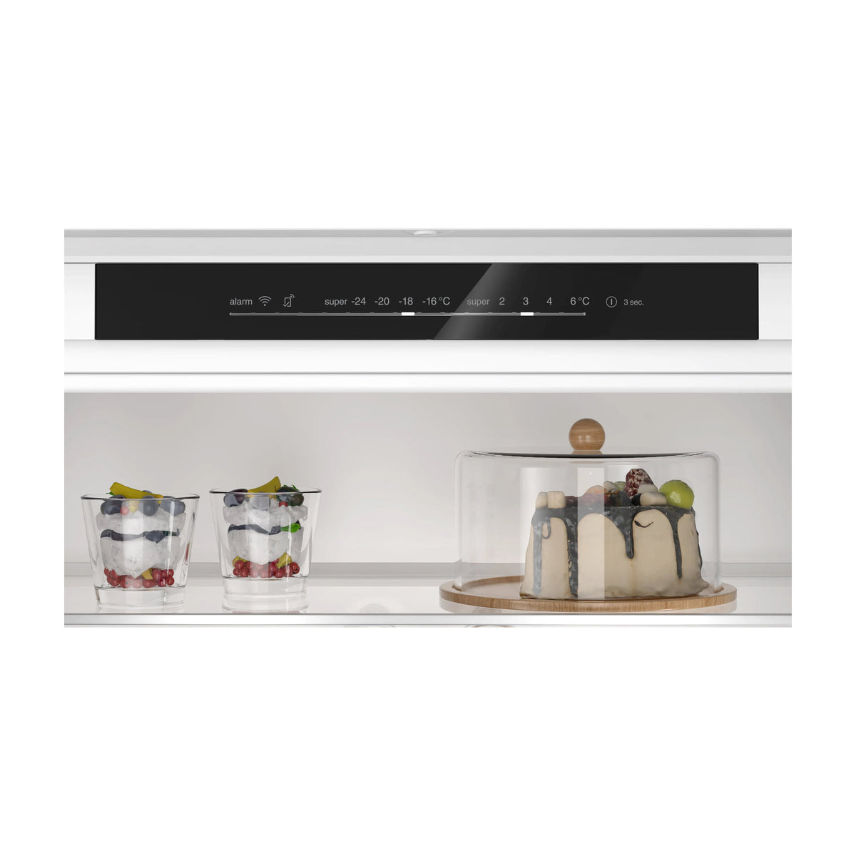Frigorífico combi integrable Balay 3KIE934F de 383 l con No Frost
