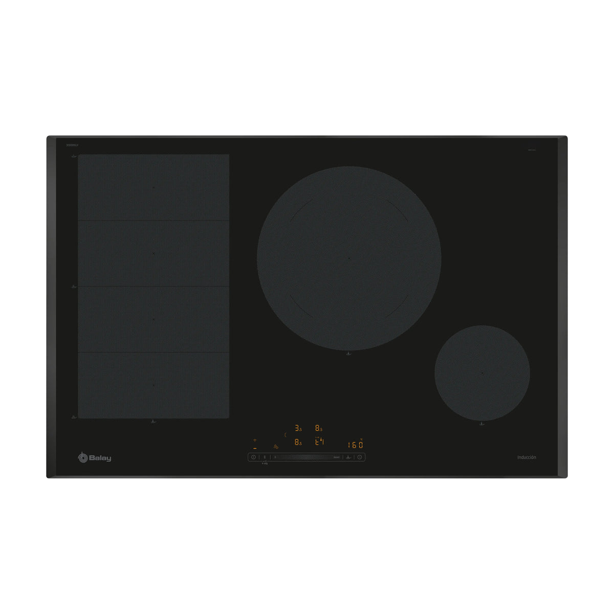 Placa de inducción Balay 3EB989LH de 80 cm con Flex Inducción y Home Connect