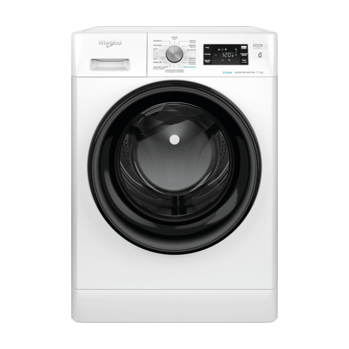 Lavadora Whirlpool FFB 11489 BV SPT, 11 kg y 1400 rpm