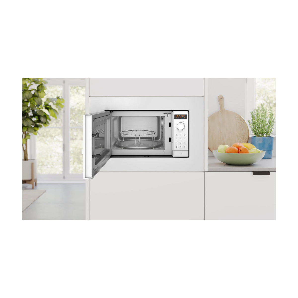 Microondas integrable Balay 3CG6142B4 con grill, 20 l y 800 W