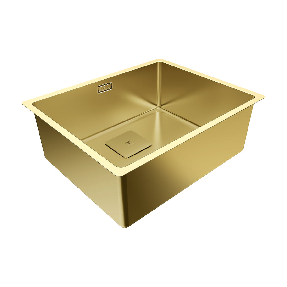 Fregadero Teka FlexLinea RS15 50.40 dorado, una cubeta y triple instalación