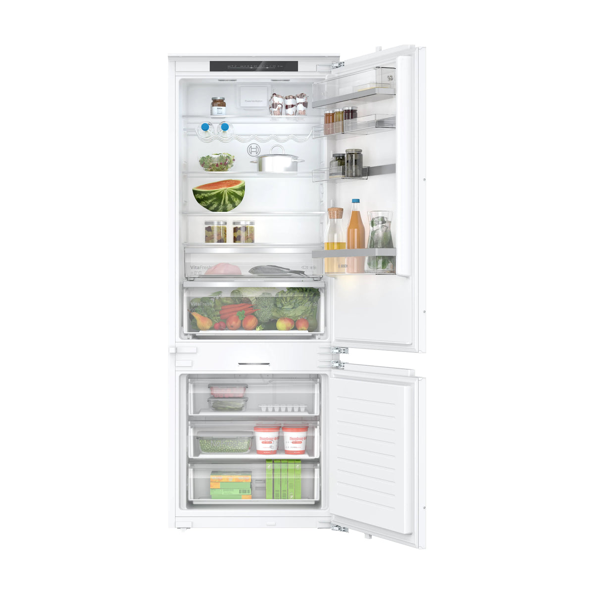 Frigorífico combi integrable Bosch KBN96ADD0 con No Frost y VitaFresh XXL