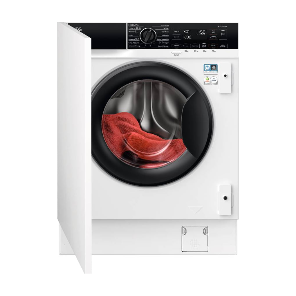 Lavasecadora integrable AEG LWN7E8636F de 8/4 kg y 1600 rpm