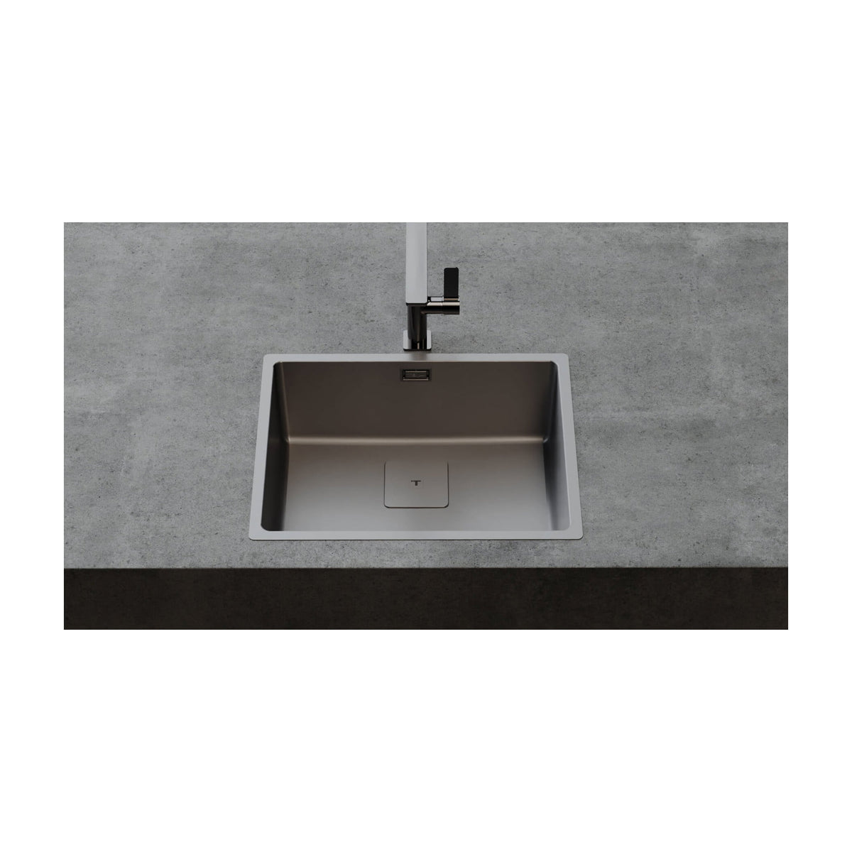 Fregadero Teka FlexLinea RS15 50.40 Fortinox, inox satinado, una cubeta