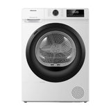 Secadora Hisense DHQE800BW2 con bomba de calor, 8 kg y clase D