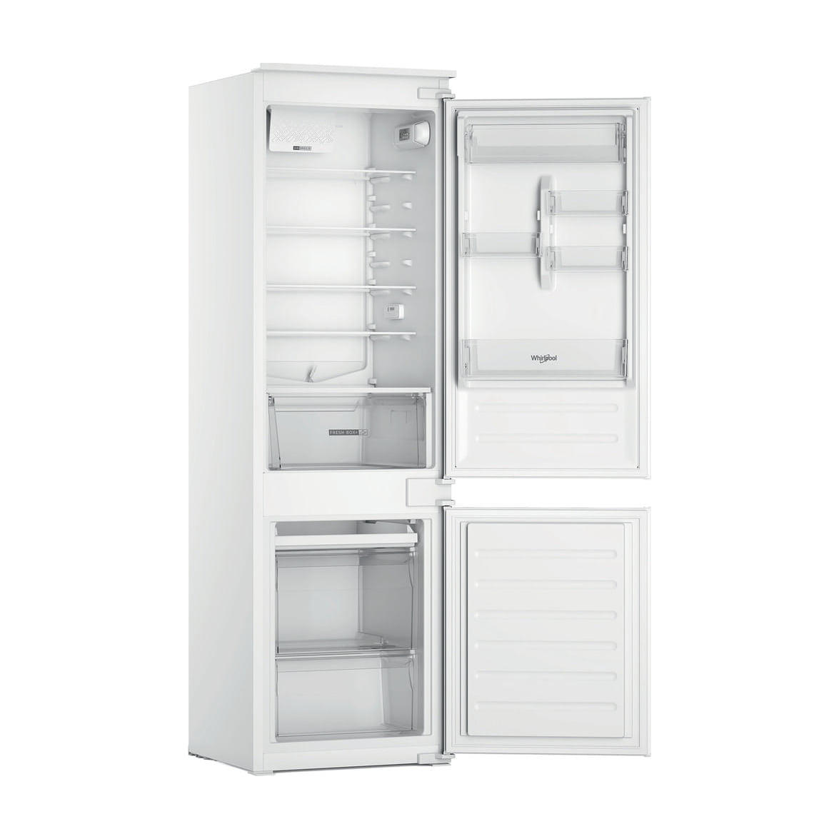 Frigorífico combi integrable Whirlpool WHC18D031A1 de 268 l y 177 cm