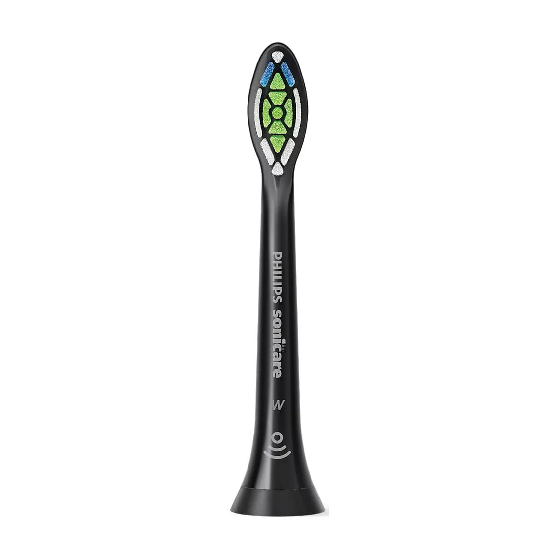 Cabezales Philips Sonicare W2 Optimal White HX6062/13, negros, pack de 2