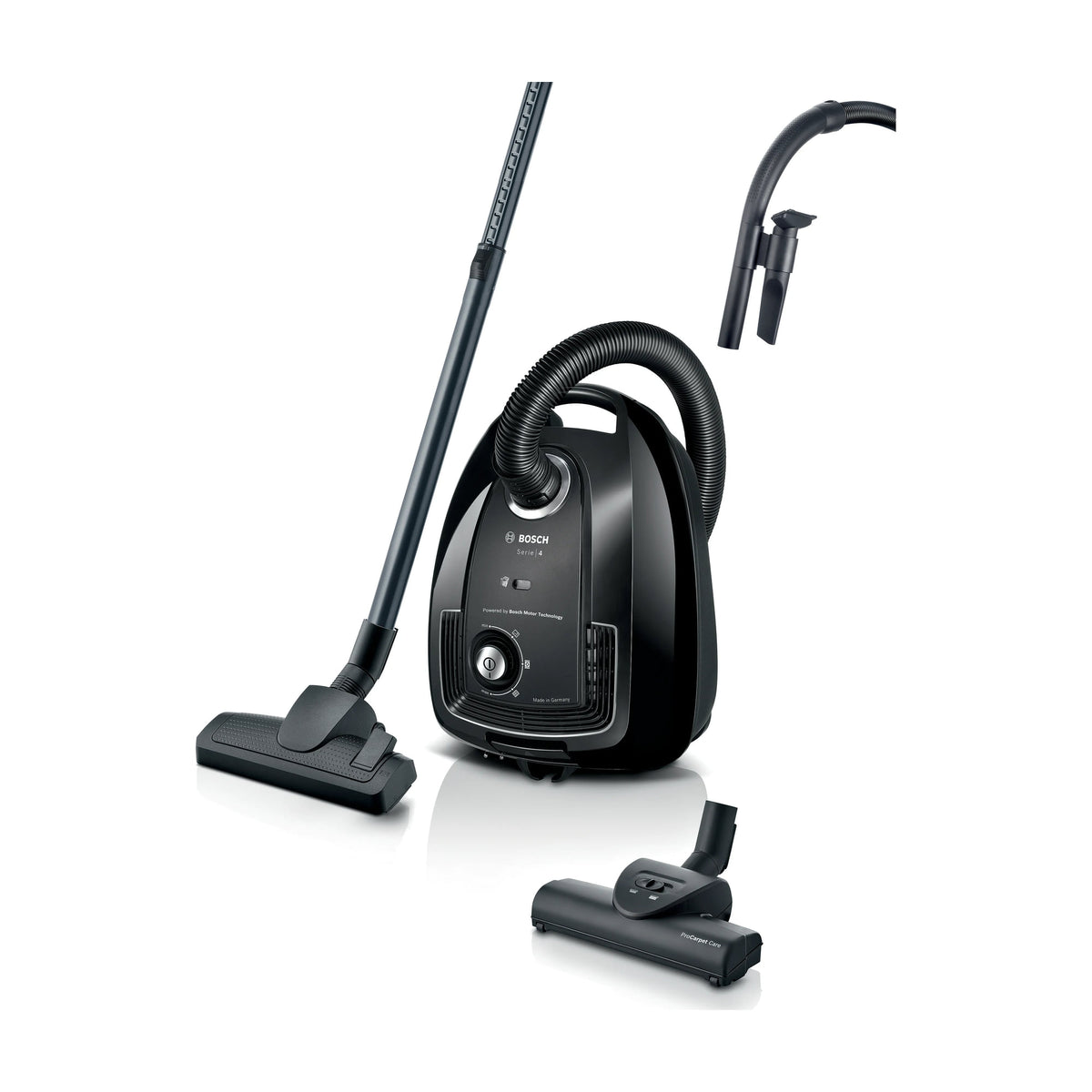 Aspirador con bolsa Bosch BGB38BA3T de 850 W y 4 litros
