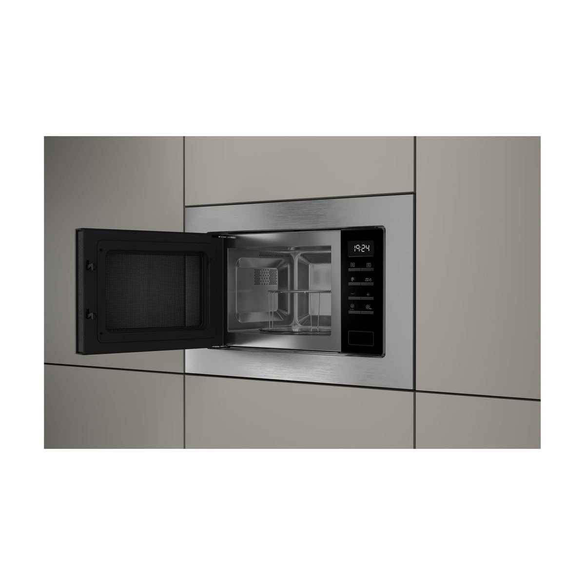 Microondas integrable Teka MSEG 620 BK-SS con grill y 20 litros